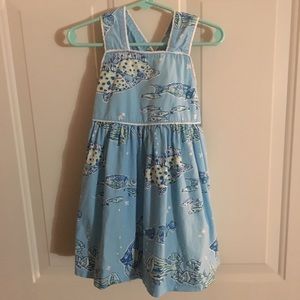Vintage Lilly Pulitzer Cross Back Dress